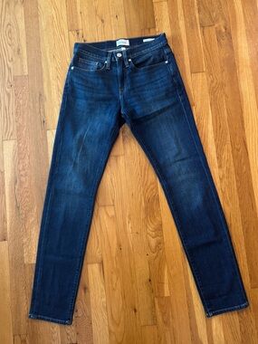 NWOT FRAME Men's L'Homme Slim Jeans SZ 29 Medium Dark Indigo Denim MSRP$228